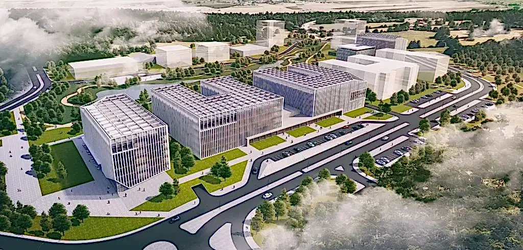 Dost İnşaat Tekno Park 3.Etap B Blok İnşaat Projesi Beton Silim ve Beton Parlatma Uygulaması